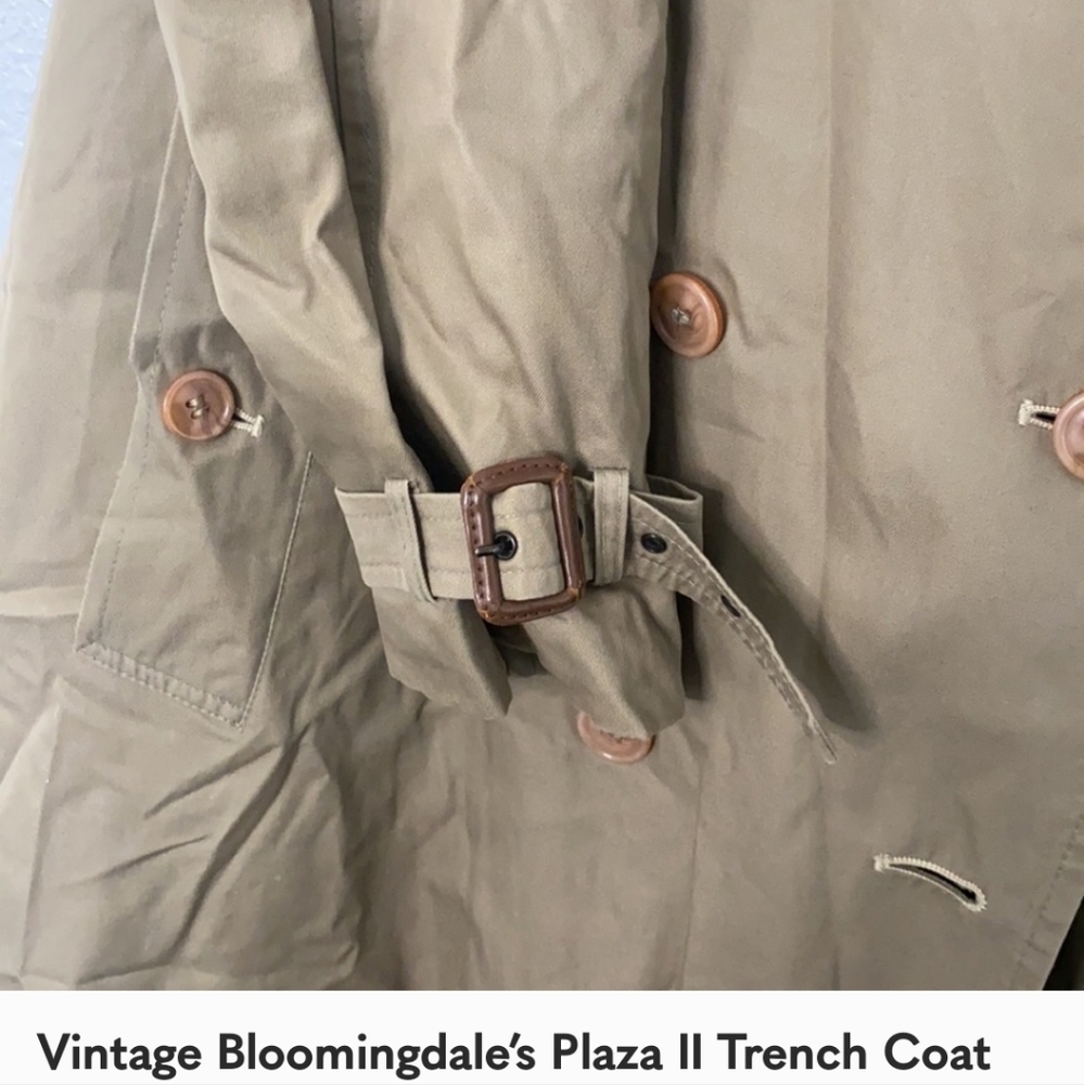 Bloomingdale trench coat - Picture 3 of 6